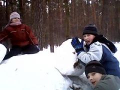 Вилазка на природу, дітвора