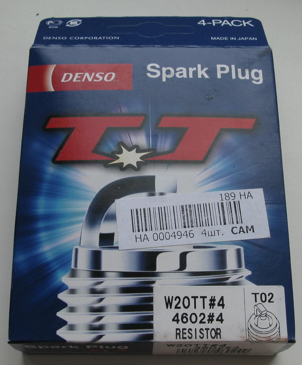 Свечи denso w20tt