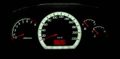 панель приборов Lacetti c новой подсветкой 