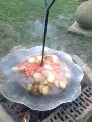 жаровня из бороны