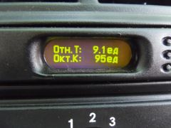 покази БК з ввімкненим запаленням