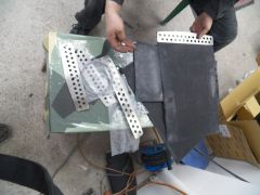 Накладки из нержавеки на брызговики