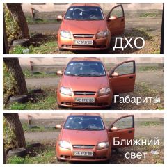 Вид на автомобиле