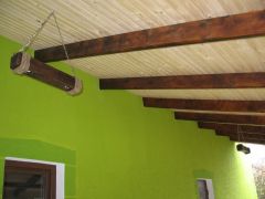 лампа на терассу своими руками