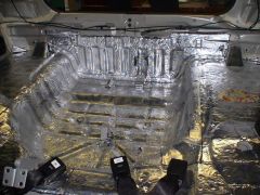 багажник (виброизоляция Виброплас)