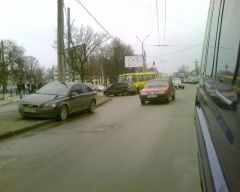 Аварія 01.03.07 на перехресті Фрунзе - Кагамлика