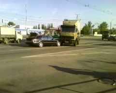 Аварія 15.05.07 на перехресті Фрунзе-траса Київ-Харків