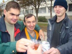 Футбол, открыие сезона 21.10.2007