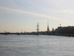 Шпиль Петропавловской крепости