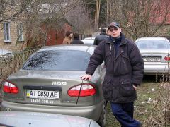 Мы со старушкой у Прессы на даче