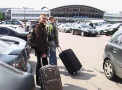 Бориспіль. Ніде пройти, не те що проїхати.