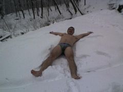 теплый снег