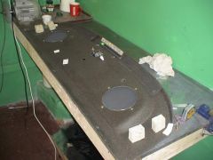 берём панель задней полки