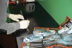 Обводим карандашом выкройку