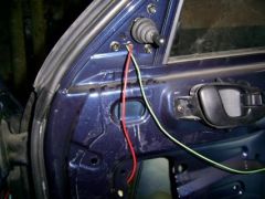 на правой двери