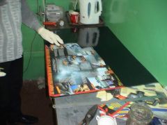 Накладываем выкройку на лист