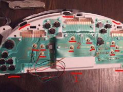 Задняя сторона панели приборов