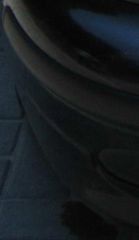 Царапина на бампере