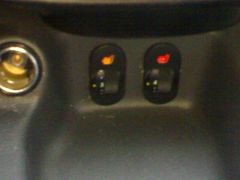 Кнопки подогрева сидений