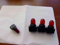 Покрашенные лампы