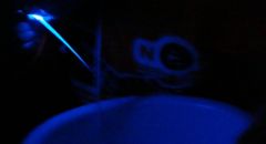 светящаяся струя