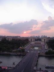 Один из видов со 2 уровня Эйфелевой башни